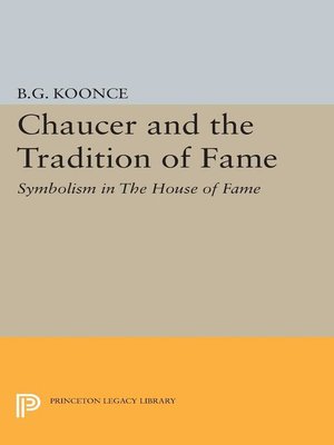 cover image of Chaucer and the Tradition of Fame